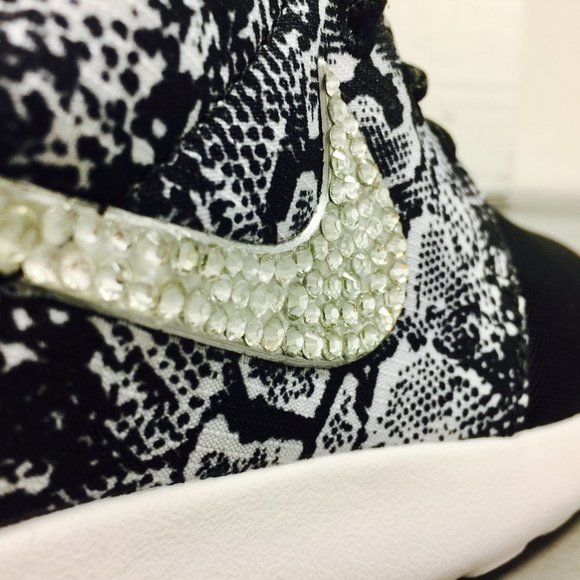 Custom Bling Nike Running Sneaker Sport Shoes R25 - Picture 4 of 5